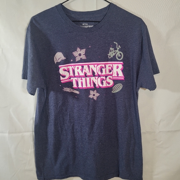 NETFLIX Stranger Things graphic tee T Shirt - Picture 1 of 8